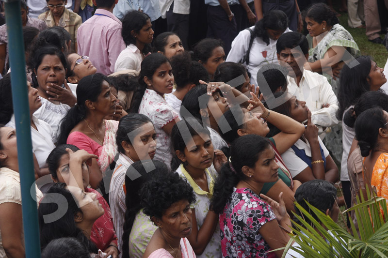 SLAF FIRE FIGHTERS Carry Out Fire Evacuation drill SLAF FIRE FIGHTERS Carry Out Fire Evacuation drill