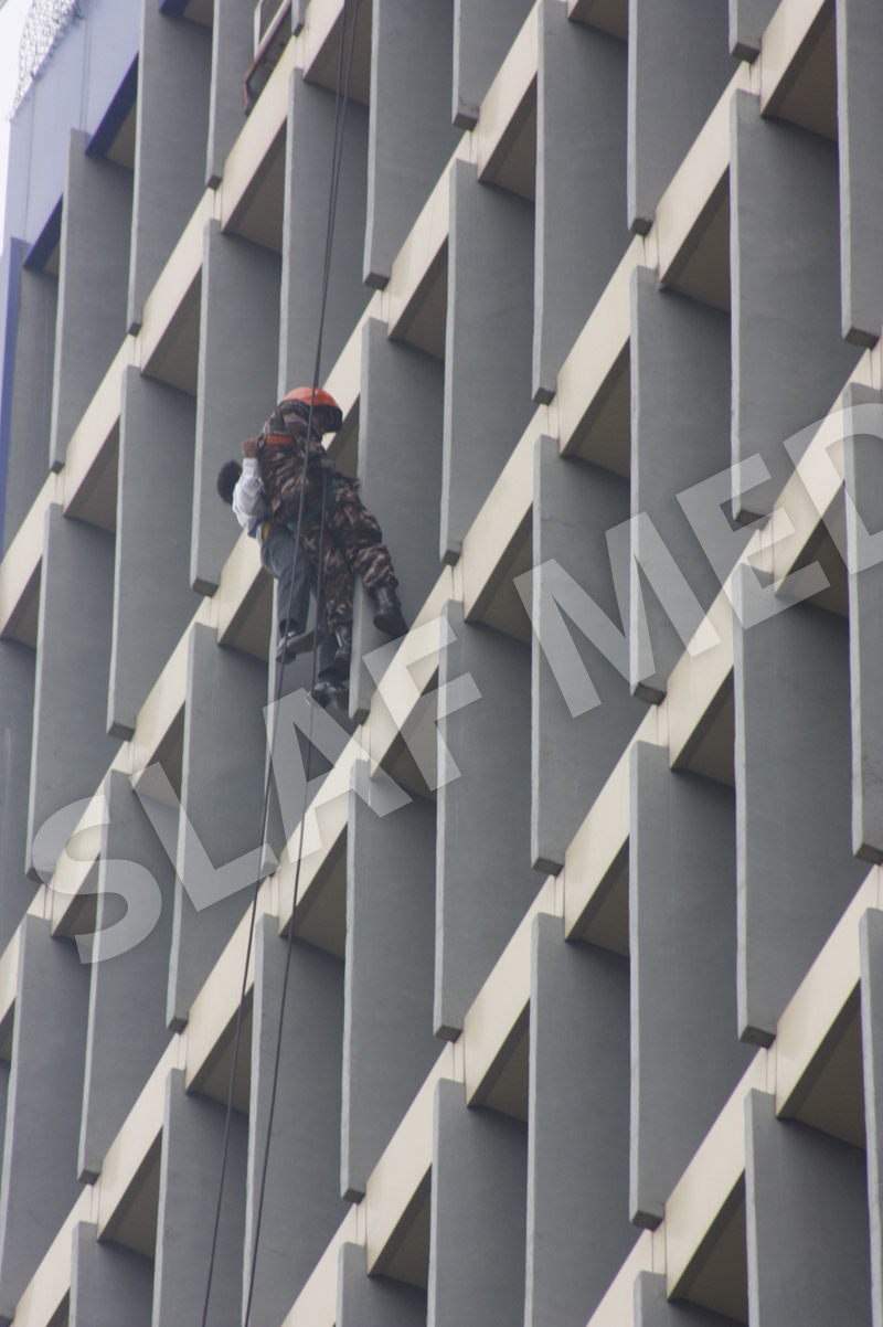 SLAF FIRE FIGHTERS Carry Out Fire Evacuation drill SLAF FIRE FIGHTERS Carry Out Fire Evacuation drill