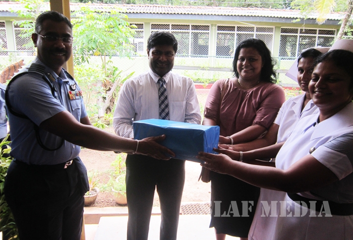 SVU of SLAF Koggala Visits Ward No 3 of Mulleriyawa Hospital