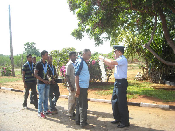 SLAF Palaly champions of the Inter-unit firing Championship