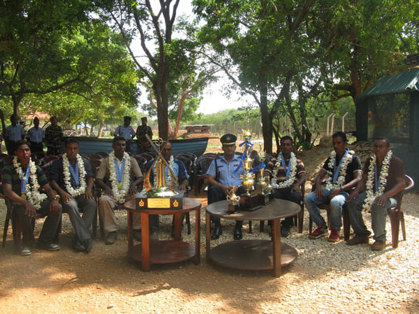 SLAF Palaly champions of the Inter-unit firing Championship