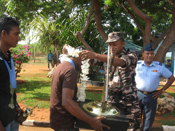 SLAF Palaly champions of the Inter-unit firing Championship