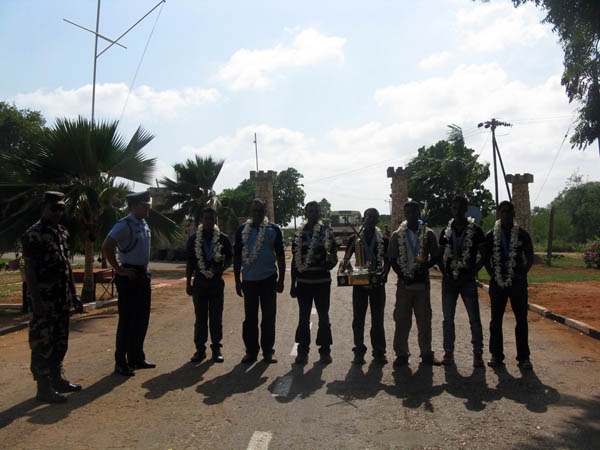 SLAF Palaly champions of the Inter-unit firing Championship