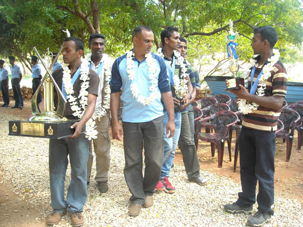 SLAF Palaly champions of the Inter-unit firing Championship