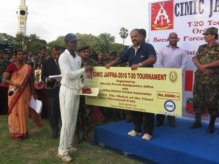 SLAF Palaly Become Champs At T20 Cricket In Jaffna