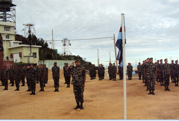 Formation Day at Piduruthalagala