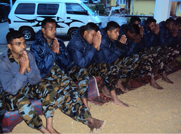 Formation Day at Piduruthalagala