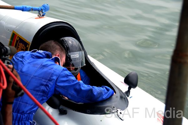 SRI LANKA AIR FORCE TAKES TO ‘SPEED’ ON THE WATER