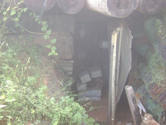 SLAF Recovers a Hidden Stock of Munitions and a Weapon