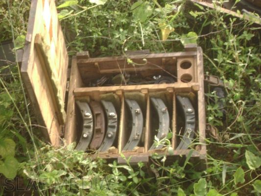 SLAF Recovers a Hidden Stock of Munitions and a Weapon
