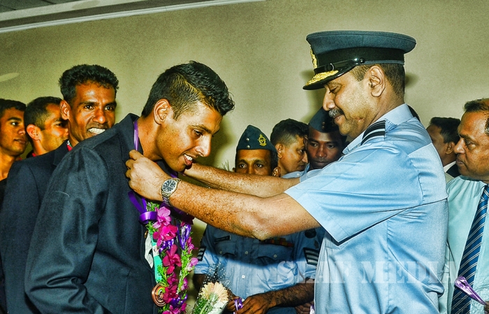 SLAF Team Brought Honour to Motherland