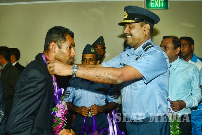 SLAF Team Brought Honour to Motherland