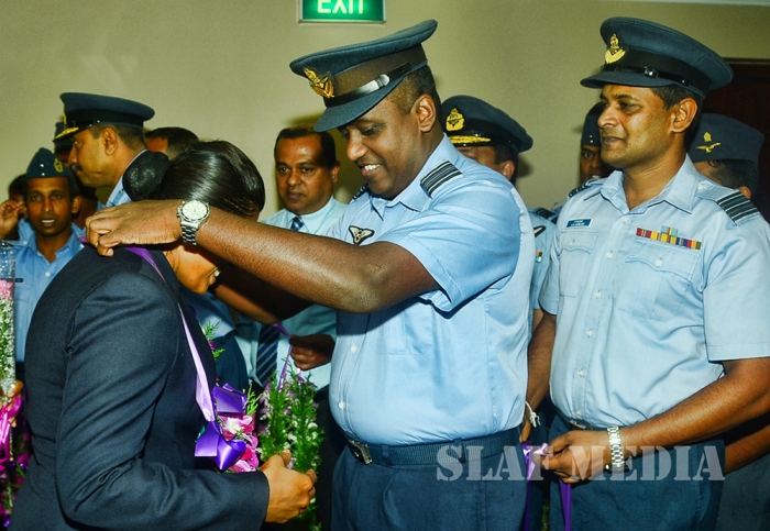 SLAF Team Brought Honour to Motherland