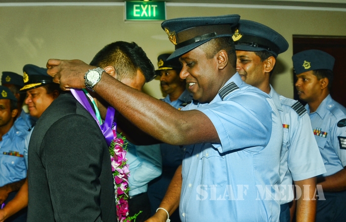 SLAF Team Brought Honour to Motherland