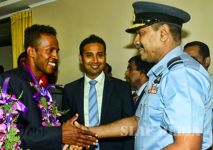 SLAF Team Brought Honour to Motherland
