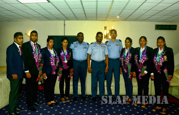 SLAF Team Brought Honour to Motherland