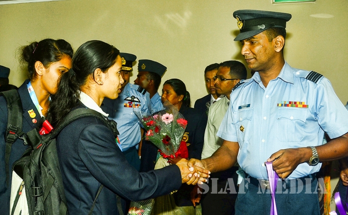 SLAF Team Brought Honour to Motherland