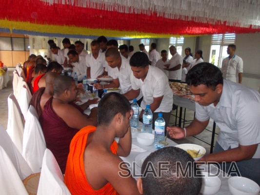 Pirith Chanting Ceremony at SLAF Sigiriya