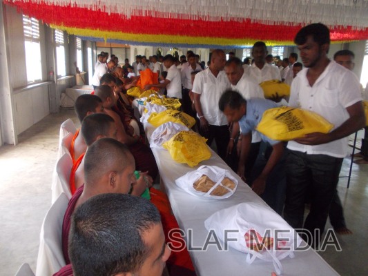 Pirith Chanting Ceremony at SLAF Sigiriya