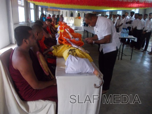 Pirith Chanting Ceremony at SLAF Sigiriya