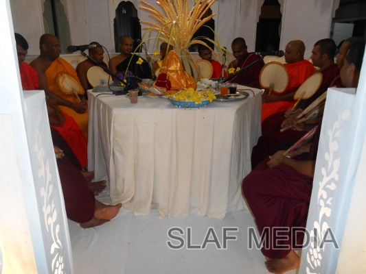 Pirith Chanting Ceremony at SLAF Sigiriya