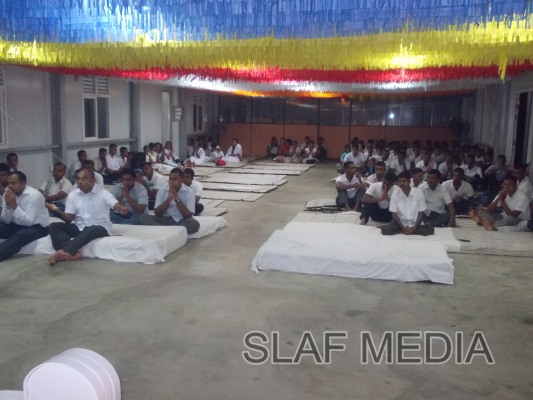 Pirith Chanting Ceremony at SLAF Sigiriya
