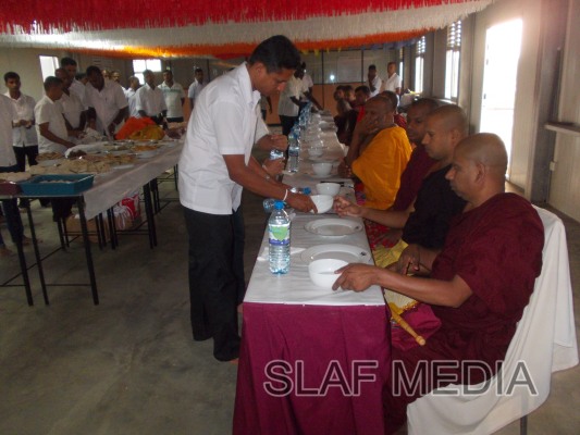 Pirith Chanting Ceremony at SLAF Sigiriya