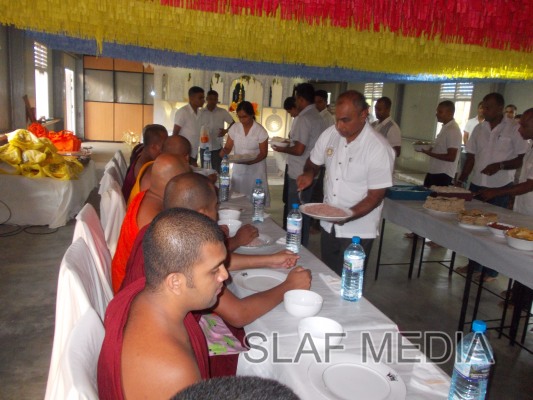 Pirith Chanting Ceremony at SLAF Sigiriya