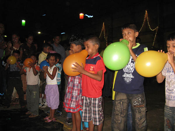 SLAF Station Palaly Holds Children Party