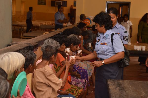 Taking the time to Care: SLAF Seva Vanitha Visits Mulleriyawa