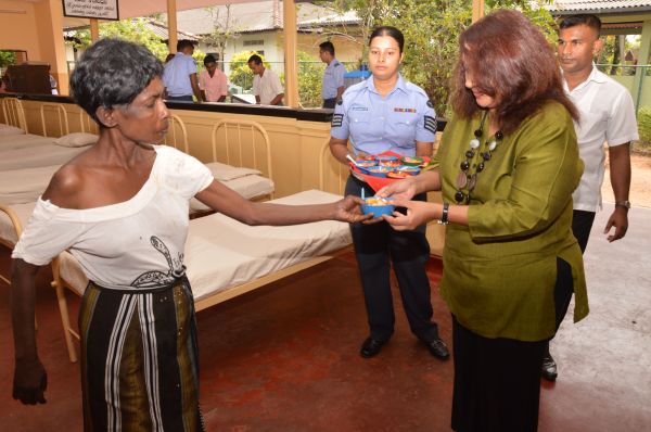Taking the time to Care: SLAF Seva Vanitha Visits Mulleriyawa