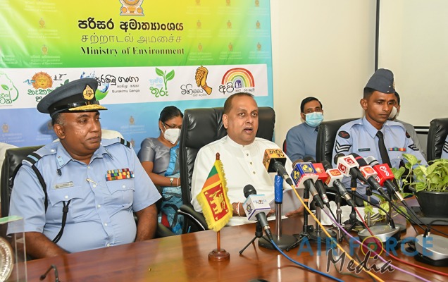 SLAF RECORD BREAKING SWIMMER HONOURED BY ENVIRONMENTAL MINISTER