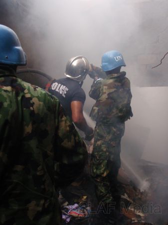 SLAF Troops Fire Fights In Jacmel, Haiti