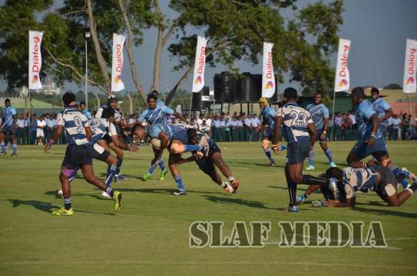 Air Force Beat Police Sports Club at 'A' Division Rugby Match