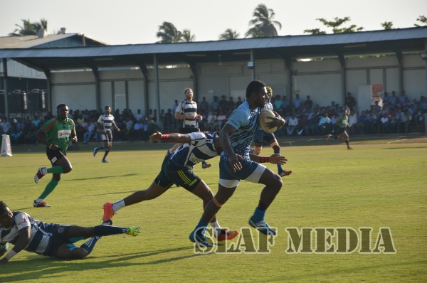 Air Force Beat Police Sports Club at 'A' Division Rugby Match
