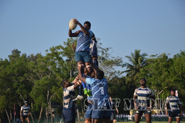 Air Force Beat Police Sports Club at 'A' Division Rugby Match
