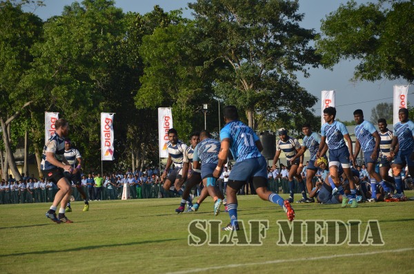 Air Force Beat Police Sports Club at 'A' Division Rugby Match