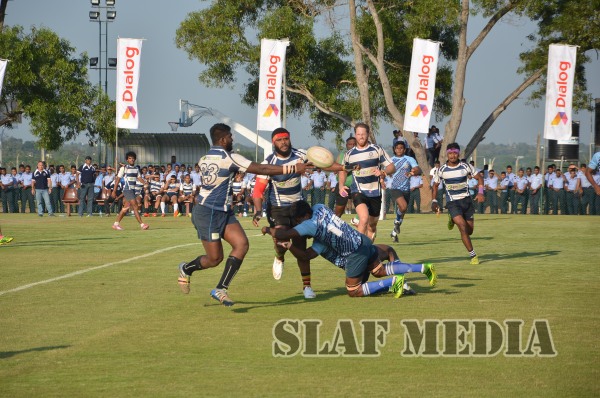 Air Force Beat Police Sports Club at 'A' Division Rugby Match