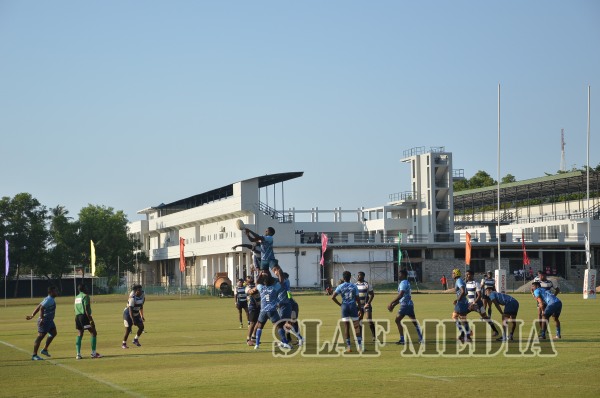 Air Force Beat Police Sports Club at 'A' Division Rugby Match