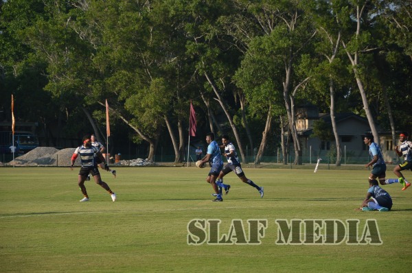 Air Force Beat Police Sports Club at 'A' Division Rugby Match