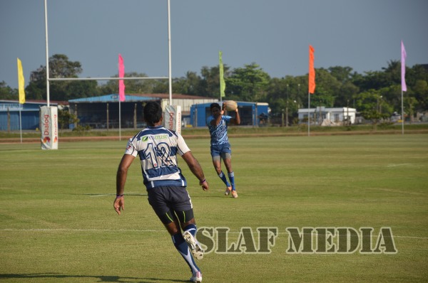 Air Force Beat Police Sports Club at 'A' Division Rugby Match