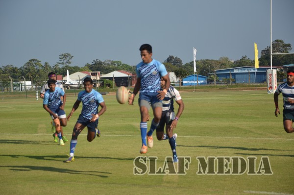 Air Force Beat Police Sports Club at 'A' Division Rugby Match
