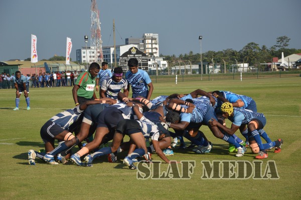 Air Force Beat Police Sports Club at 'A' Division Rugby Match