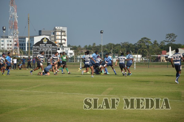Air Force Beat Police Sports Club at 'A' Division Rugby Match