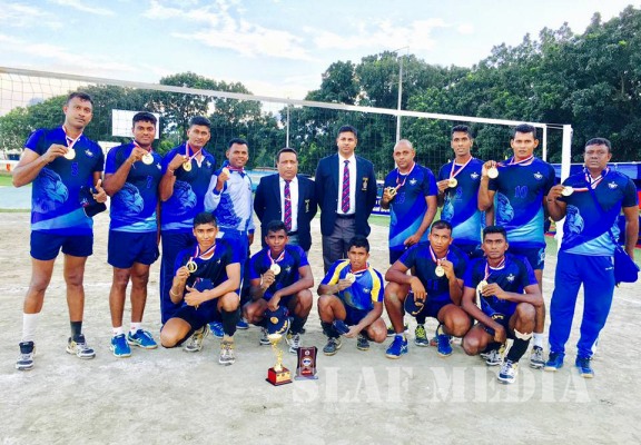 SLAF Win Sport Exchange Programme Volleyball Tournament in Bangladesh