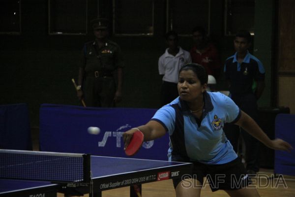 SLAF WINS DEFENCE SERVICES TABLE TENNIS TOURNAMENT