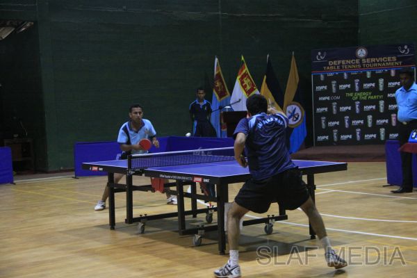 SLAF WINS DEFENCE SERVICES TABLE TENNIS TOURNAMENT