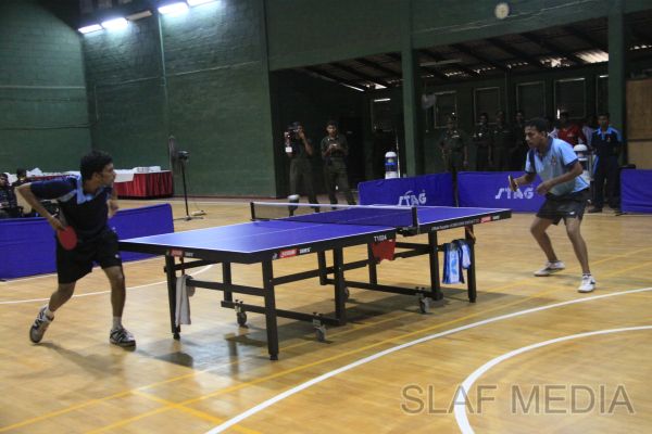 SLAF WINS DEFENCE SERVICES TABLE TENNIS TOURNAMENT