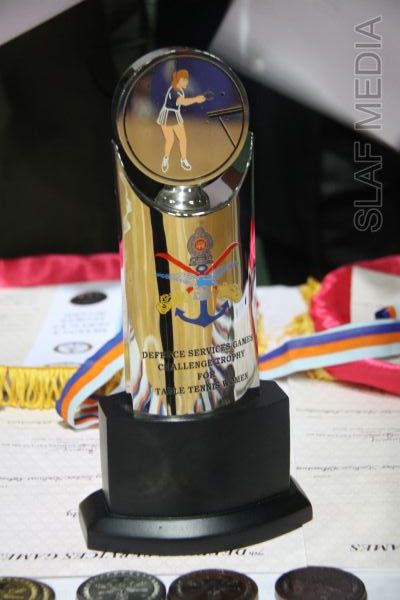 SLAF WINS DEFENCE SERVICES TABLE TENNIS TOURNAMENT