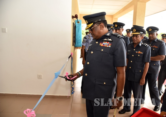 Newly Constructed Swimming Pool Declared Open at SLAF Station Weerawila